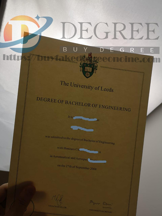 How much does it cost to buy a University of Leeds fake degree