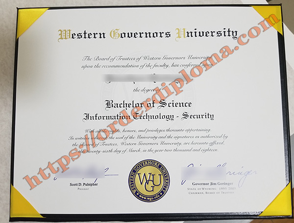 How to Get a Western Governors University Fake Degree