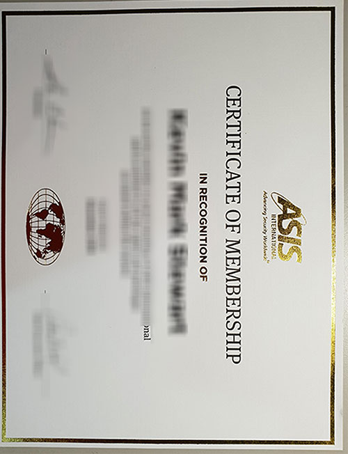 Where to Buy ASIS International Fake Diploma – How to get a fake ...