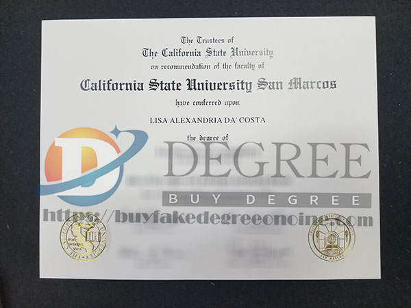 How to Get a CSUSM Fake Degree