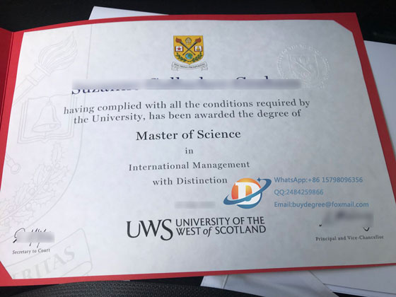 UWS degree